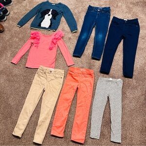 Girls clothes size small 6x/7